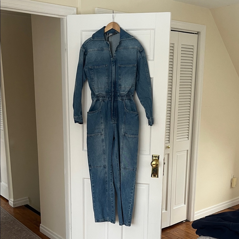 Denim Jumpsuit Never Worn. Size 36